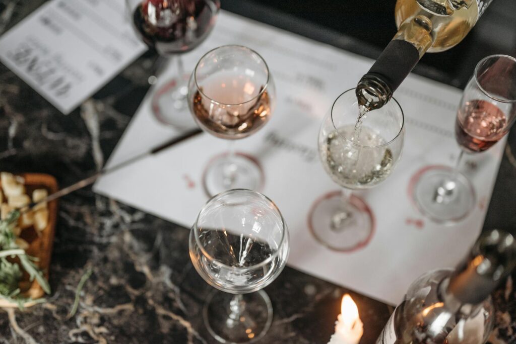 Stemningsfuld vinbar i Viborg